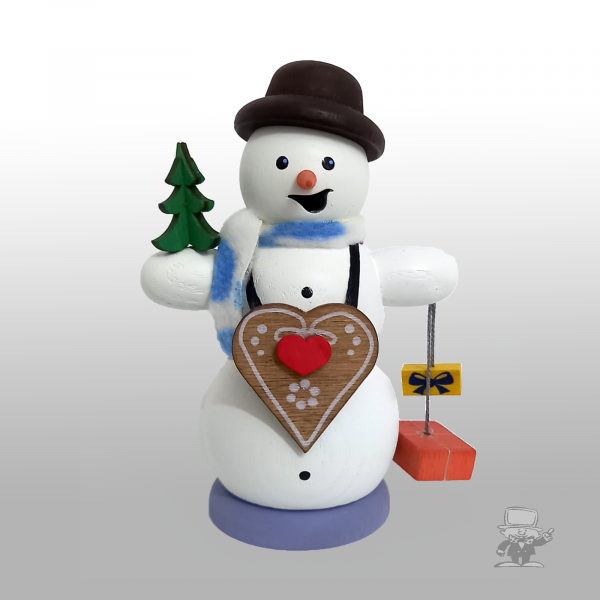 Kuhnert 35016 Räucherschneemann mit Lebkuchenherz